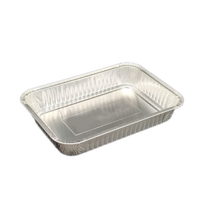 Bandeja para hornear de papel de aluminio rectangular mediana de 800 ml