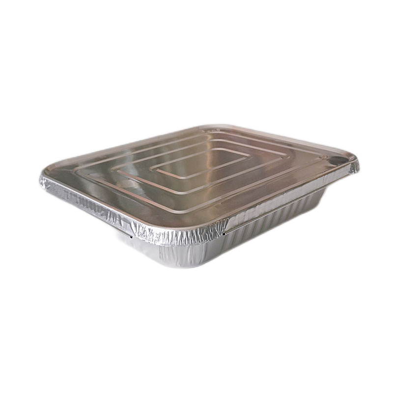 Tapa para bandeja para asar rectangular de aluminio de 3200 ml