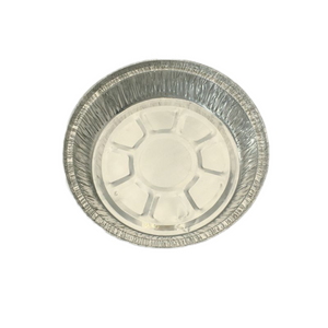 Bandejas desechables para hornear pasteles, platos de papel de aluminio de 7 pulgadas