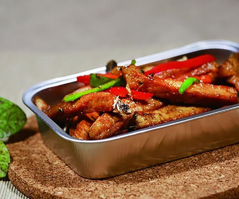 bandeja de aluminio para barbacoa