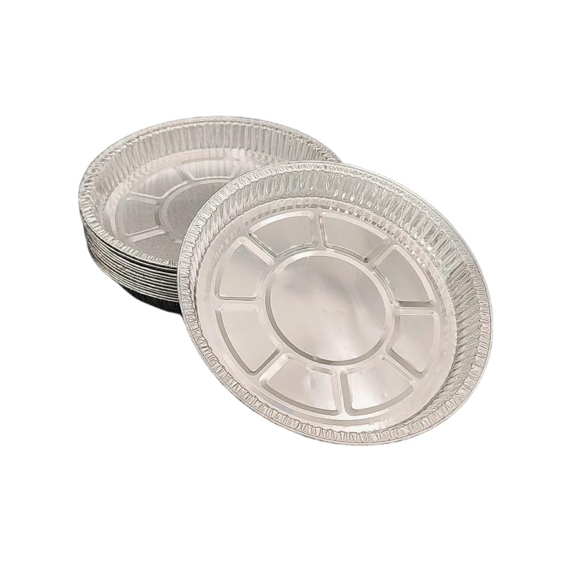 8.5 pulgadas Disgram para hornear plato para hornear de pizza de aluminio de aluminio para hornear