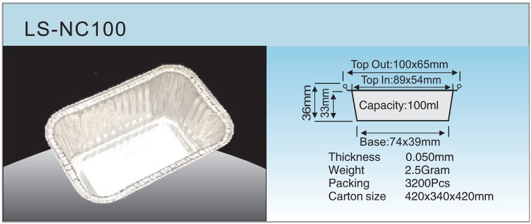 Especificaci&oacute;n LS-NC100