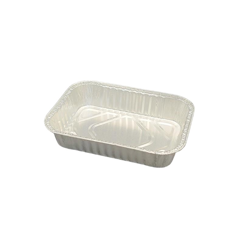 Bandeja de hornear de aluminio de aluminio rectangular de 600 ml