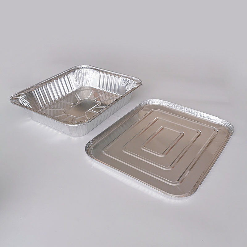 Envases de comida de papel de aluminio para catering