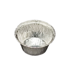 Soporte disponible de la tarta del huevo del papel de aluminio del pequeño círculo 50ml