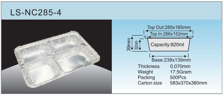 LS-NC285-4Specificaci&oacute;n