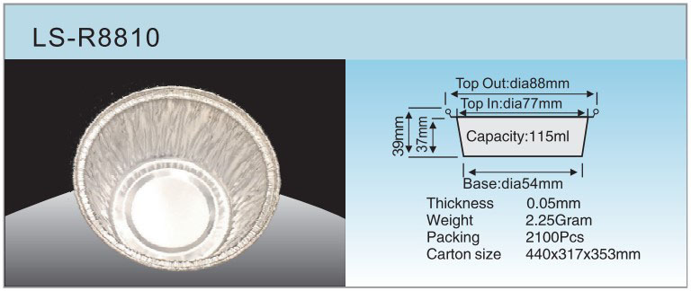 Especificaci&oacute;n LS-R8810