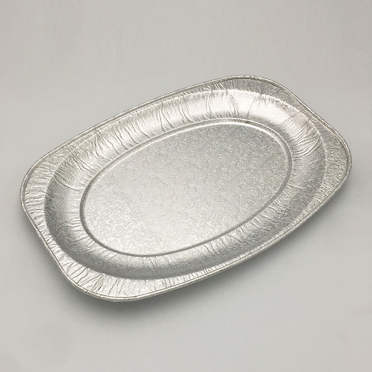 Placa de barbacoa de papel de aluminio desechable