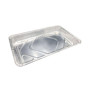 Bandeja de horno de aluminio de aluminio extra grande de 6500 ml con tapa, duradero