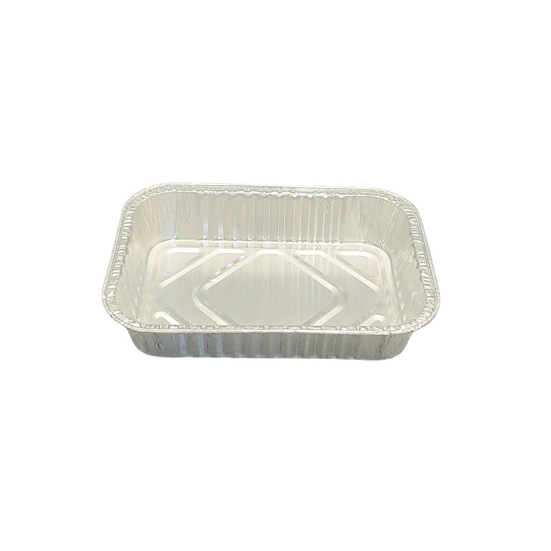 Bandeja de hornear de aluminio de aluminio rectangular de 600 ml