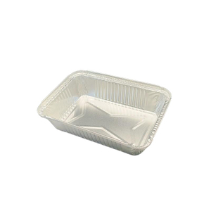 Bandeja de aluminio de aluminio de grado de alimentación de 1100 ml