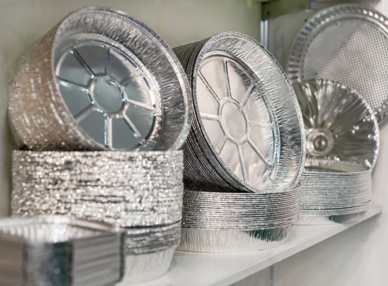 Envases de aluminio para llevar