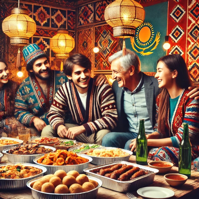 comidas tradicionales kazajas