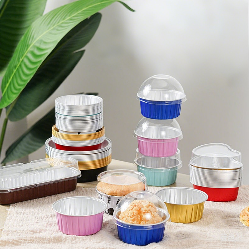 molde para muffins de aluminio