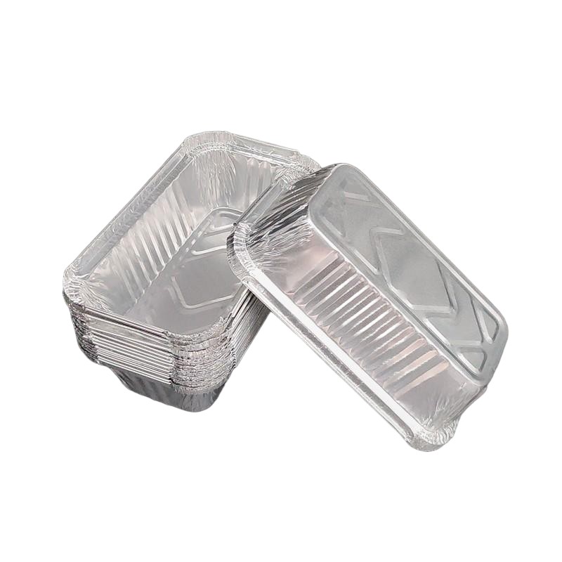 Utensilios para hornear y barbacoa de papel de aluminio de 670 ml