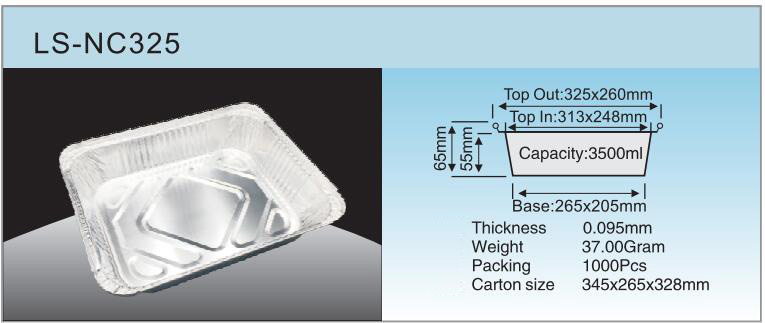 Especificaci&oacute;n LS-NC325