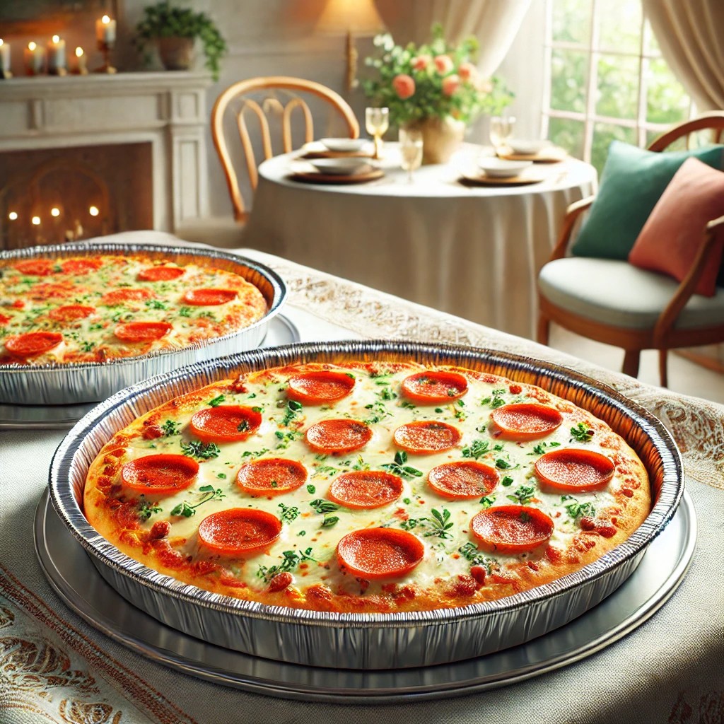 sartenes de l&aacute;mina de pizzas