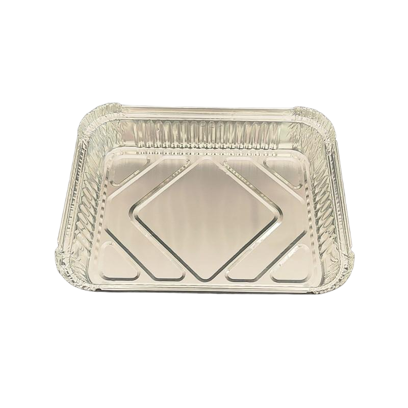 900 ml de aluminio rectangular de aluminio muffins horneado