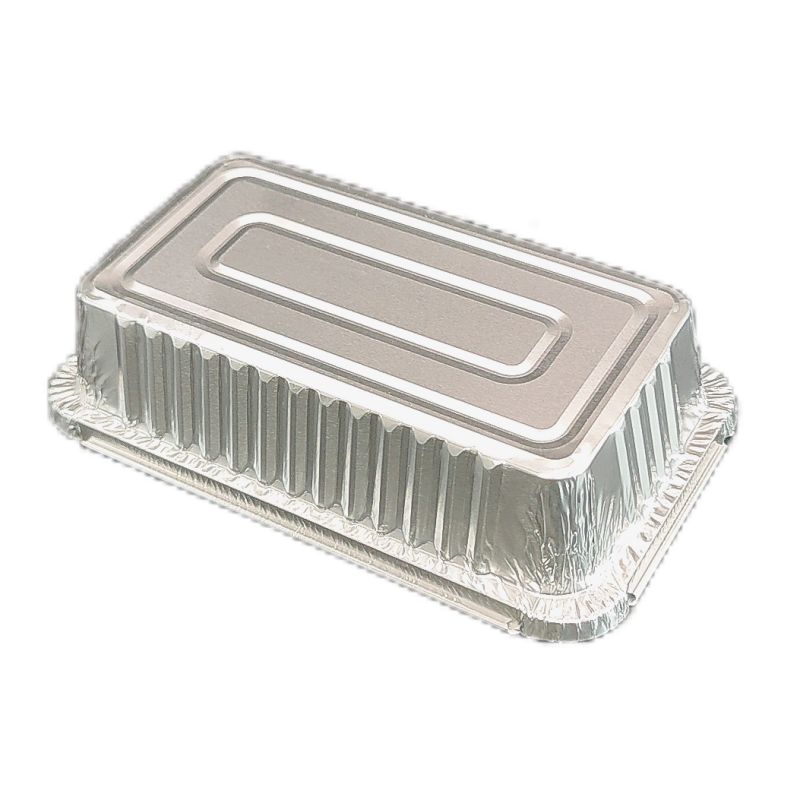 Plato de catering de alimentos de aluminio de aluminio.