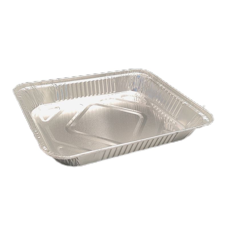 Recipiente de comida de aluminio desechable para hornear tostado