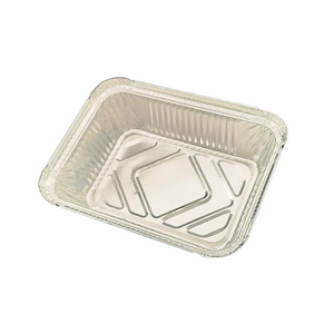 Sartenes para hornear de aluminio de 650 ml con tapas de cartón
