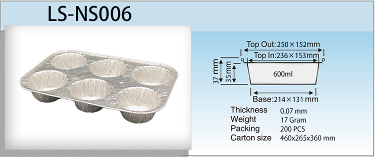 Especificaci&oacute;n LS-NS006