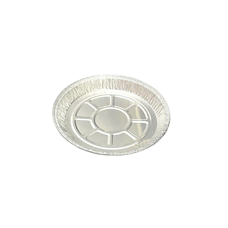 6 pulgadas con platos de pastel de aluminio desechables de 6 pulgadas para hornear pizza