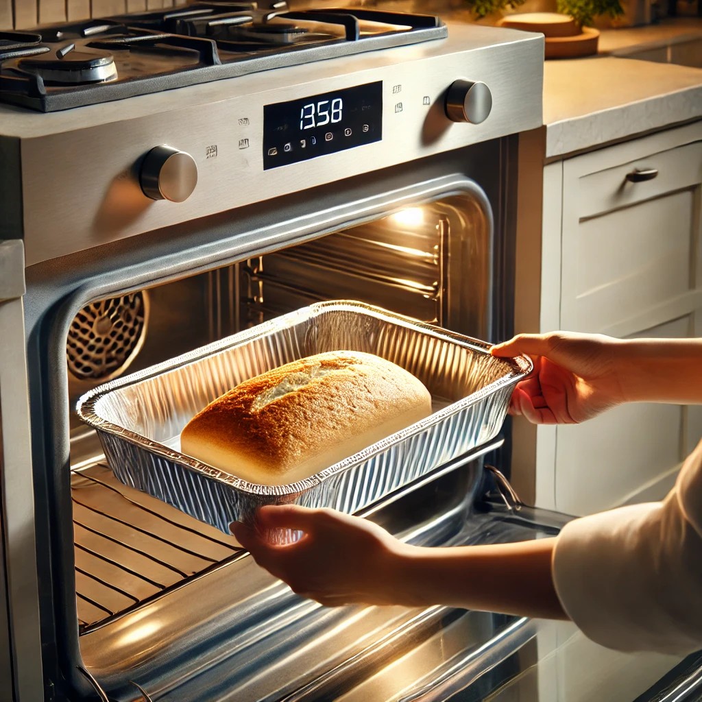 Bandeja de aluminio Bandeja para hornear en el horno