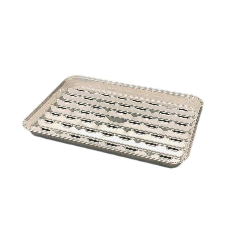 Bandeja de picnic para acampar al aire libre con filtro de placa de barbacoa de aluminio
