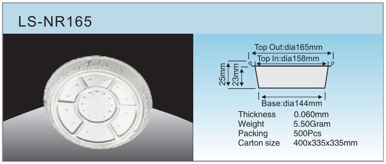 Especificaci&oacute;n LS-NR165NR165