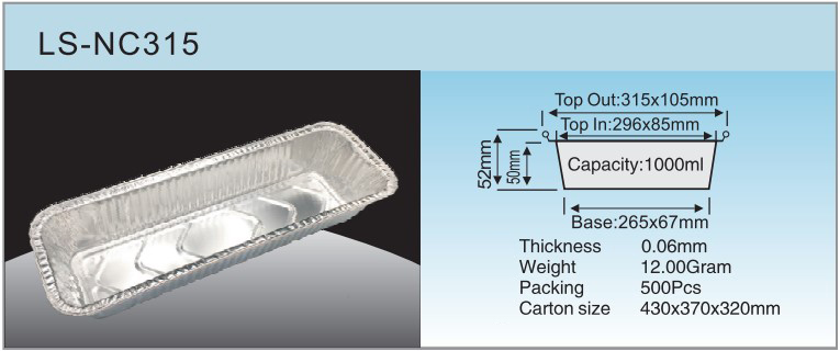 Especificaci&oacute;n LS-NC315