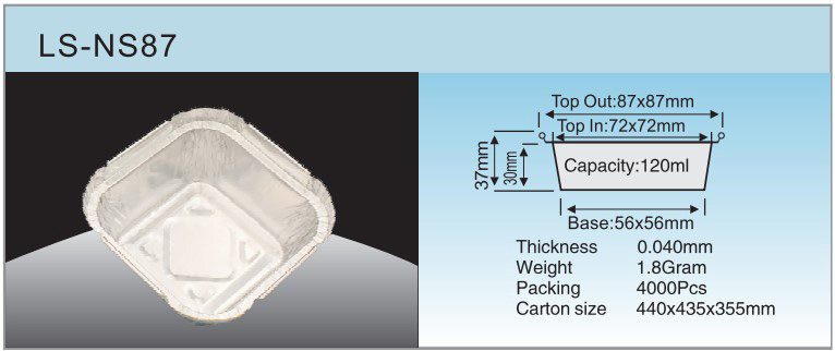 Especificaci&oacute;n de LS-NS87