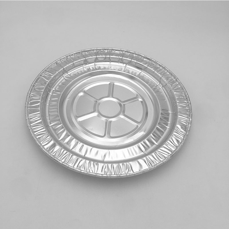 Platos grandes para flan de aluminio