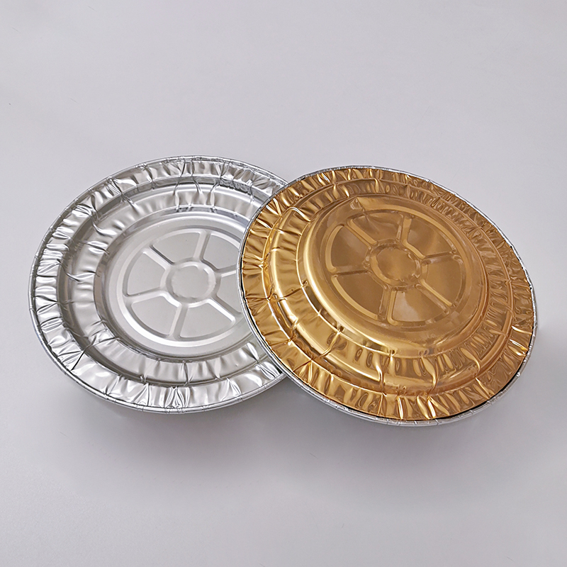 Fuente para asado de aluminio grande