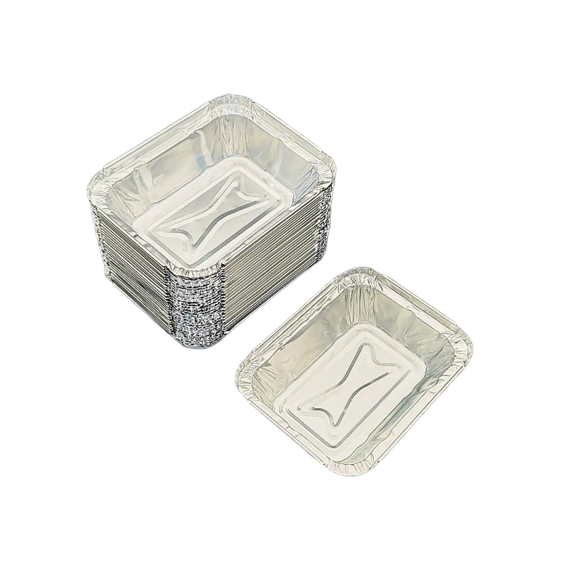 Bandeja de lámina de aluminio de 180 ml para hornear y llevar 
