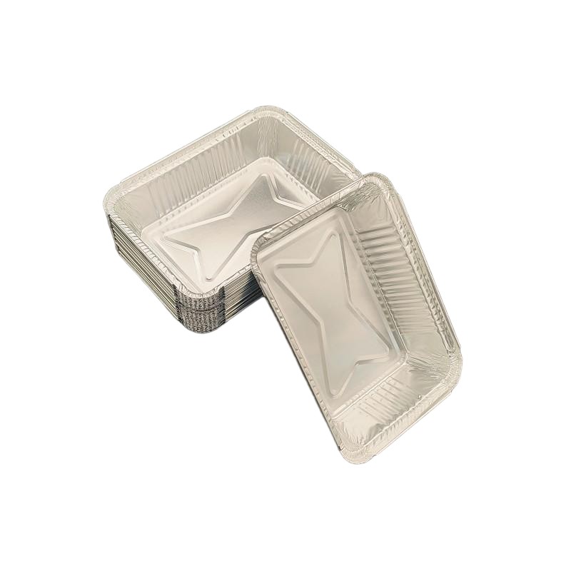 Bandeja de aluminio de aluminio de grado de alimentación de 1100 ml