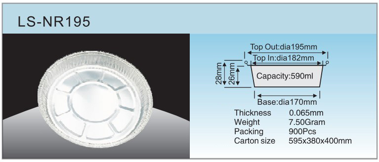 Especificaci&oacute;n de LS-NR195