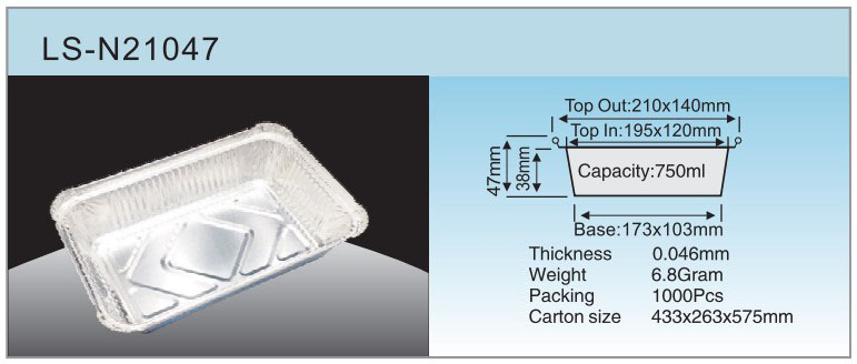Especificaci&oacute;n LS-N21047