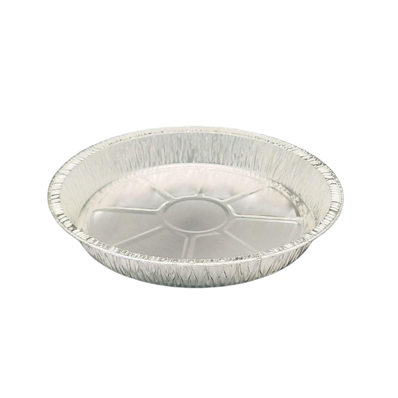 Pan de goteo redondo de aluminio premium de 11 pulgadas, segura de alimentos