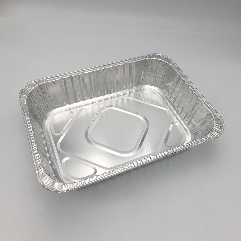 recipientes de aluminio con tapa