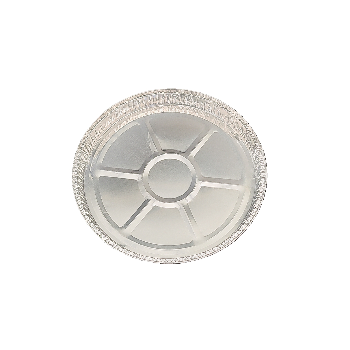 Bandeja segura para horno con placa de pizza de papel de aluminio de 10 pulgadas