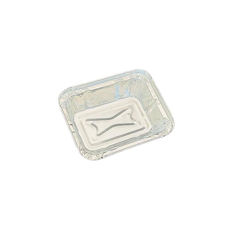 Bandeja de lámina de aluminio de 180 ml para hornear y llevar 