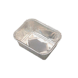 Mini cazuela desechable linda de moldes para pan de papel de aluminio de 250 ml