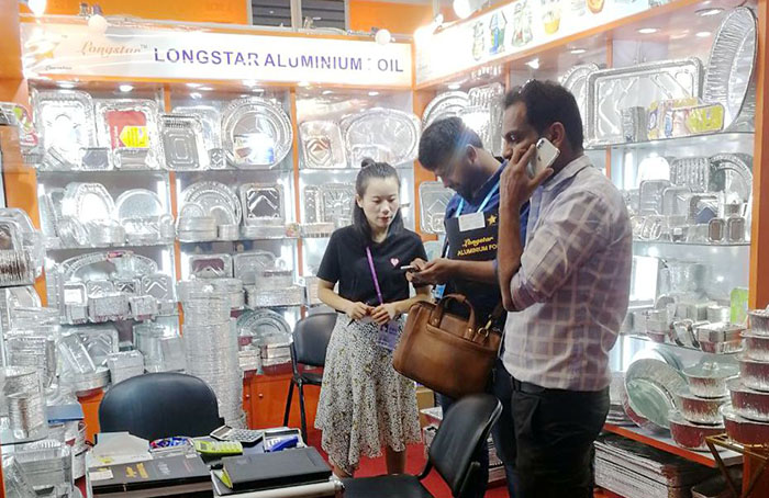 F&aacute;brica de contenedores de papel de aluminio