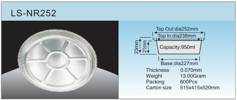 LS-NR252Specificaci&oacute;n