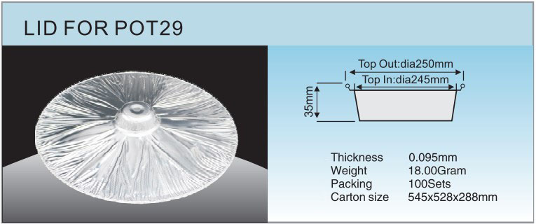 TAPA PARA OLLA29especificaci&oacute;n