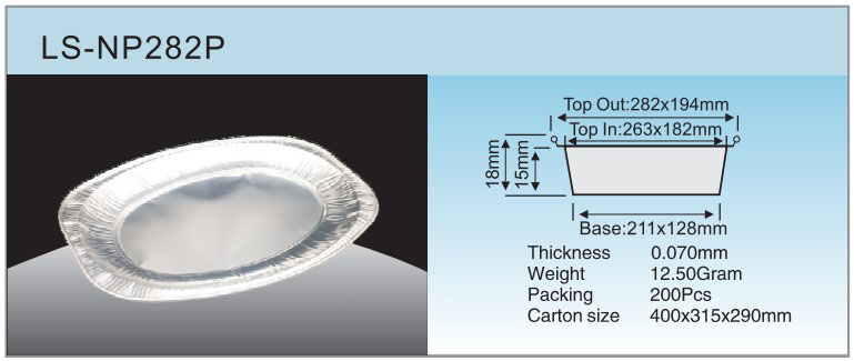 Especificaci&oacute;n LS-NP282P