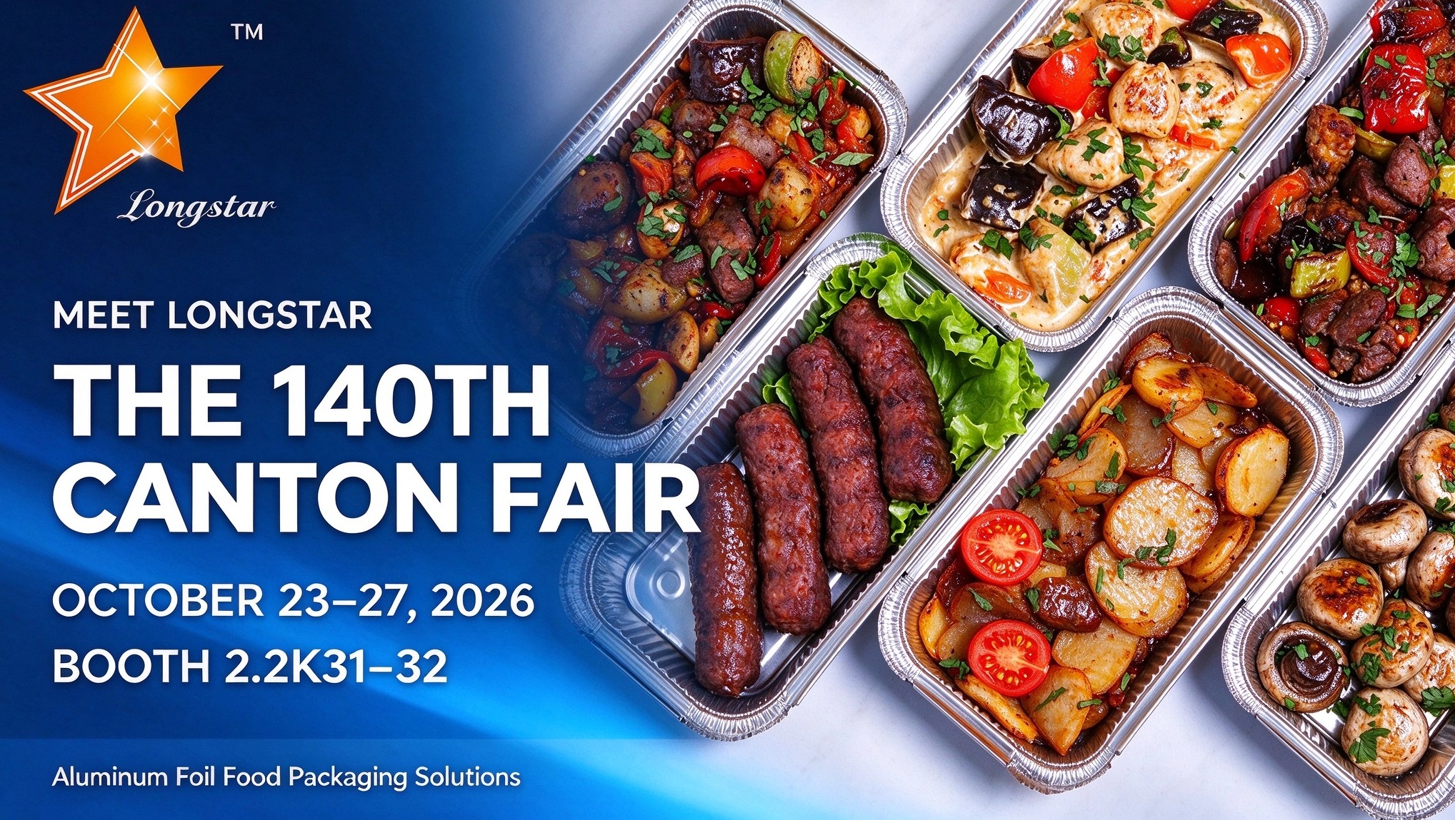 Conozca a Longstar en la 140.a Feria de Cantón 2026 | Stand 2.2K31–32
